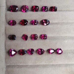 Natural Red and Rose Garnet